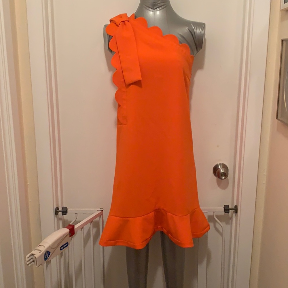 Orange Victoria Beckham for Target dress